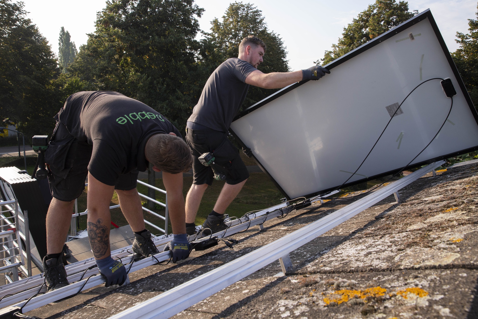 Odoo + afbeelding en tekst
